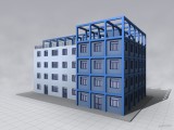 Edificio 3D hecho con Blender - 1
