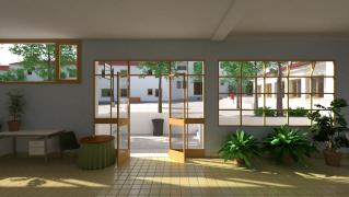 Colegio Vicente Espinel - Ronda en 3D - Años 80