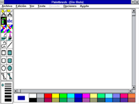 PaintBrush en Windows 3.1