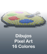 Dibujos Pixel Art 16 Colores