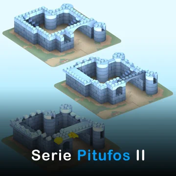 Instrucciones 3D del Exin Castillo de los Pitufos II