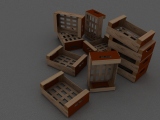 Blender 3D en JM Web - Montón de cajas de madera