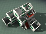 Juego de arquitectura Arquicefa dibujado con Blender 3D