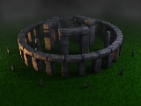 Blender 3D en JM Web - El círculo de piedra