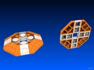 Inventando piezas de Exin Castillos - Piezas para el primer anillo de los tejados octogonales