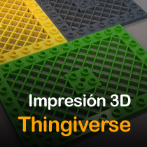 Modelos para impresión 3D en Thingiverse