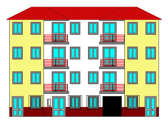Bloques de Pisos III 24 - Pixel Art 16 Colores