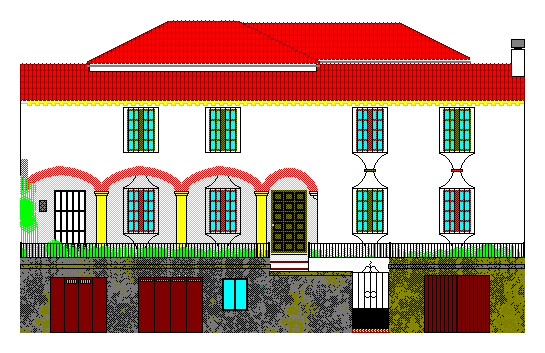 Casas 6 - Pixel Art 16 Colores